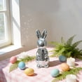thumbnail image 4 of SLYNSHome Bunny Easter Decorations,Disco Rabbit Sculptures Mosaic Glass Rabbit Table Centerpieces Spring Tabletop & Shelf Decor, 4 of 7