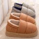 thumbnail image 4 of Feslishoet-Zapatillas de algodón para hombre y mujer, zapatos de fondo grueso, antideslizantes e impermeables, de felpa, para uso doméstico, 4 of 5