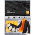 thumbnail image 3 of GEO-THERM Men's Lightweight Puffer Jackets Winter Warm Windproof Quilted Insulated Coat for Snow Ski Travel, 3 of 7