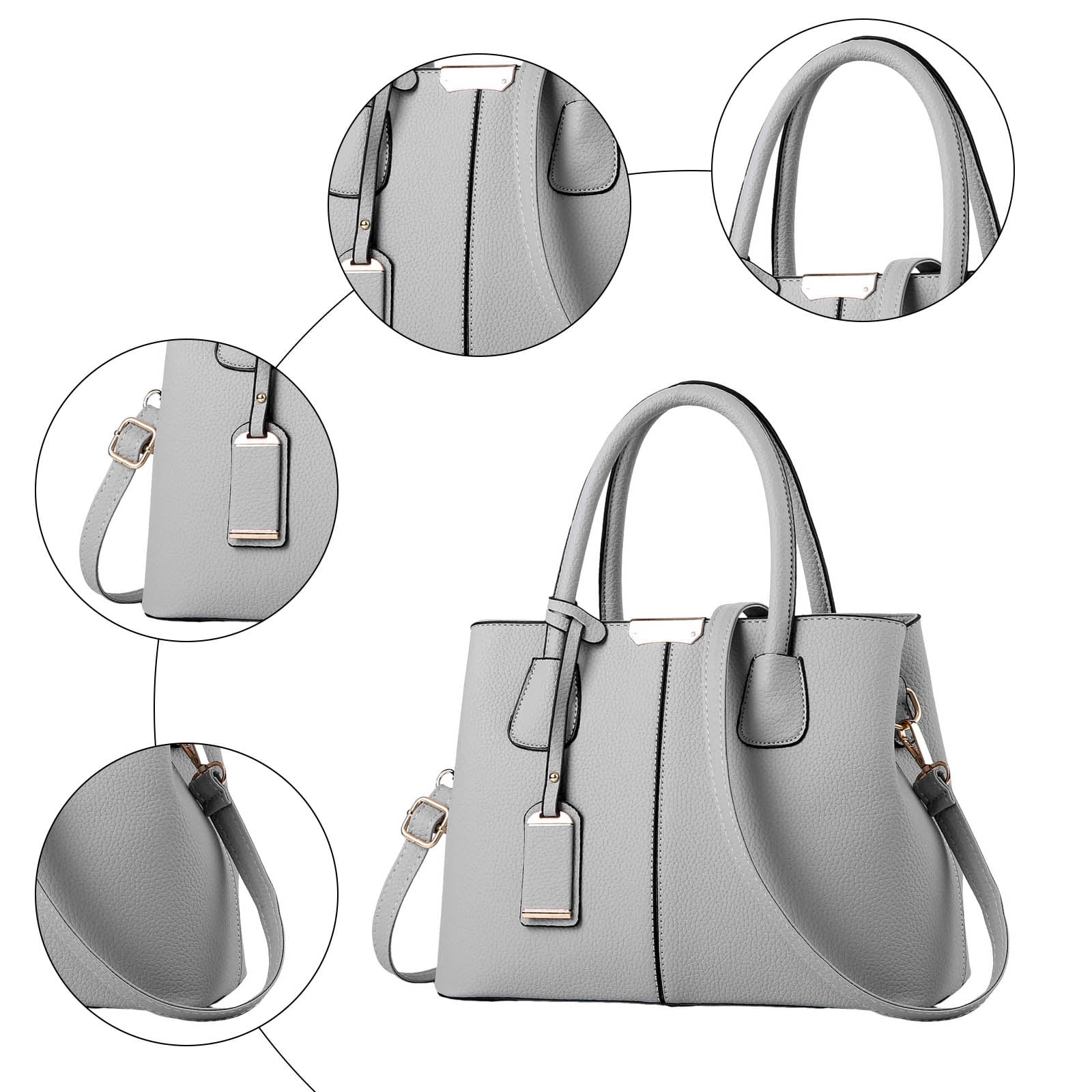 STYLAGO Women's Handbags Fashion Leather Handbags Purses for Women Tote Bag Shoulder Bag Top Handle Satchel