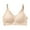 Beige, variant on Tumotour Front Open Bras For Women Breastfeeding Cotton Pre Opening Button Breast Feeding Bra Maternity Sleep Bras No Underwire Snap Front Closure Comfort Lace Trim Bras