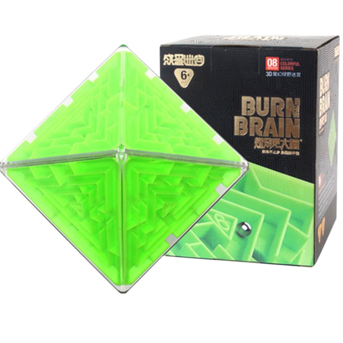 3D Maze Cube Toy Labyrinth Ball Toy Maze Ball Games Educational Toy