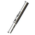 thumbnail image 2 of Jaymo Replacement for Montblanc 128211 - Measures 3.875 in / 98 mm Long - Ballpoint Pen Refill - 12 Black, 2 of 4