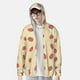 thumbnail image 2 of Balery Strawberries Sudadera ligera de manga larga con capucha y protección solar UPF 50+ para hombre y mujer, ideal para pesca y running-Small, 2 of 7