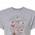 thumbnail image 3 of Disney Winnie The Pooh - Tigger, Pooh, Eeyore, & Piglet Christmas Crew - Juniors Cropped Cotton Blend T-Shirt, 3 of 5
