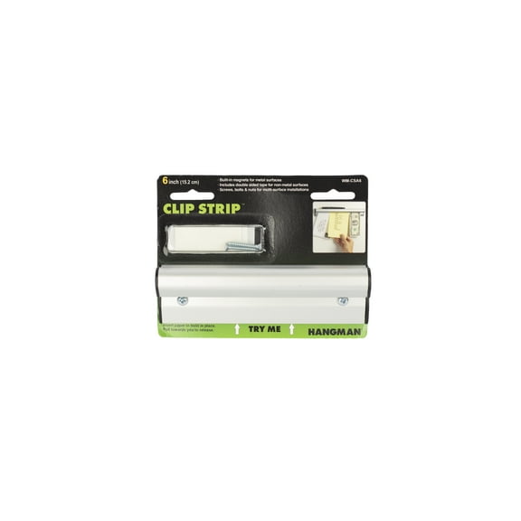 Hangman Clip Strip Note and Paper Holder - 6"