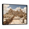 thumbnail image 2 of Designart "Architectural Beauty in Hebrew" Architecture Floater Framed Canvas Print, 2 of 7