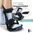 thumbnail image 4 of Alpha Medical Plantar Fasciitis Night Splint – Stretch Boot, Sleeping Boot, Achilles Tendonitis, Fascia, Calf Tendon Stretching, Heel and Bone Spur, Arch pain. Right & Left Foot. L4398 (Size Large), 4 of 6