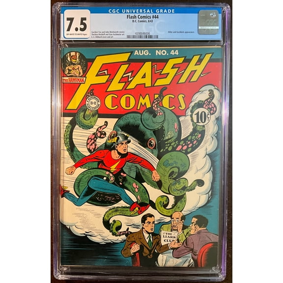 Flash Comics #44 - CGC 7.5 Comic Book