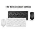 thumbnail image 2 of Lubelski Kit Clavier Sans Fil Ultra-Mince 2.4GHz pour PC Ordinateur Portable, 2 of 7