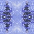 thumbnail image 1 of Ahgly Company Machine Washable Indoor Square Transitional Jeans Blue Area Rugs, 5' Square, 1 of 7