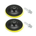 thumbnail image 6 of Uxcell 6" Dia M14 Drill Adapter Hook and Loop Backing Pad 2 Pack, 6 of 6