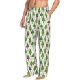 thumbnail image 6 of Logiee Christmas Trees Print Pajama Pants for Men,Men’s Pajama Bottoms,Mens PJ Pants with Pockets & Button Fly-X-Large, 6 of 6