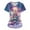 Multicolor#1, variant on Titcea Christmas Scrub Tops Women Xmas Tree Print Short Sleeve V Neck Working Uniforms with Pockets Lightweight Comfort Scrub Tops