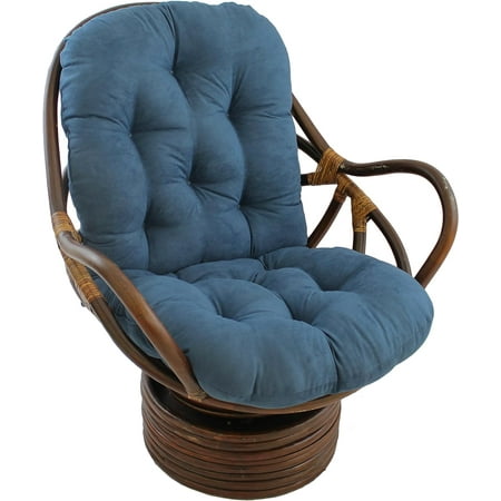 

Microsuede Tufted High Back Chair Cushion 48 X 24 Chocolate