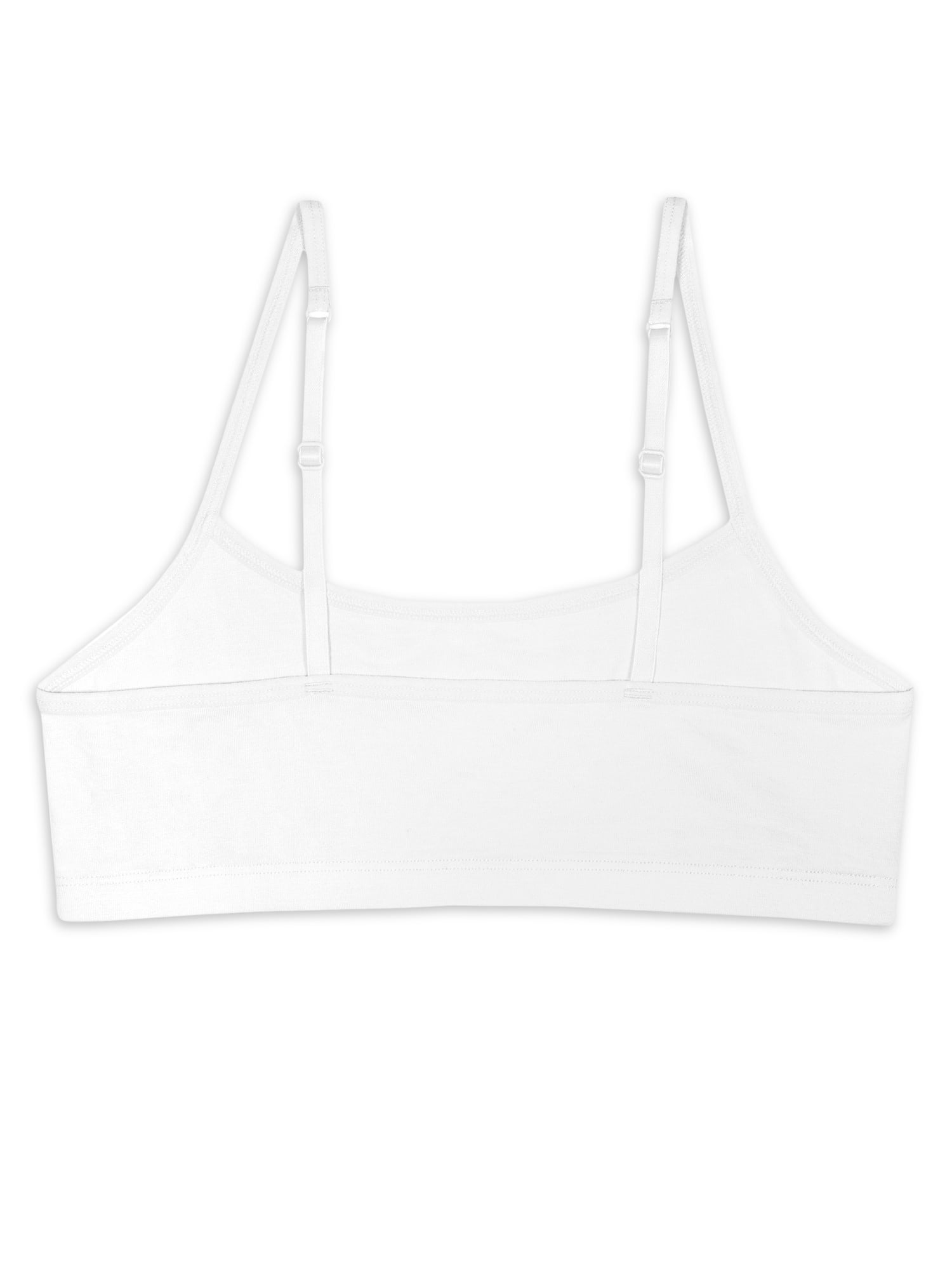 Wonder Nation Girls Cotton Bralette, 2-Pack, Sizes 28-38