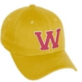 thumbnail image 1 of Daxton Classic 3D Varsity White Rose Initial Letters Baseball Dad Hat, Gold, Letter W, 1 of 2