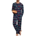 thumbnail image 2 of MINTREUS Couple Christmas Pajama Sets Soft PJs Sets for Couples/Women/Men Matching Sleepwear with Pockets, 2 of 6