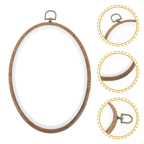 Soimiss Craft Sewing Rings Embroidery Holder Adjustable Tightness 1Pack