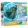 thumbnail image 5 of Paper House Productions InfoPuzzle Double Sided All About Sea Turtles Die Cut, Shaped Learning Jigsaw Puzzle, 5 of 5