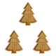 thumbnail image 1 of Bandeja de madera para servir Navidad FLhrweasw 3 uds árbol puntiagudo dividido, 1 of 2
