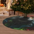 thumbnail image 6 of Yiaed Realistic Style Colorful Wolf Print Christmas Tree Skirt , Tree SkirtsTree Mat for Christmas Winter Holiday Indoor Decorations-36", 6 of 7