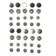 thumbnail image 1 of 10 Sets Snap Fasteners 15mm Metal Button Snaps Press Studs DIY Accessory, 1 of 1
