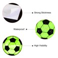 thumbnail image 4 of Unique Bargains Reflective Stickers, 8in2 Sets 2.6 Inch Adhesive Football Caution Warning Safety Tape Strips, Yellow, 4 of 5