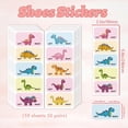 thumbnail image 2 of Shoes Stickers for DIY Shoes Learning Left Right Dinosaurs 100pcs(50 Pairs) Self-Adhesive Shoes Stickers Labels Decals to Help Put Shoes On, 2 of 9
