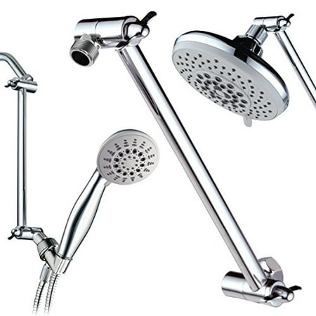 angle adjustable shower head reach ideal extension arm any height easy