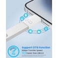 thumbnail image 3 of Adaptador MoKo USB-C a Lightning con carga rápida de 10W, 3 of 9