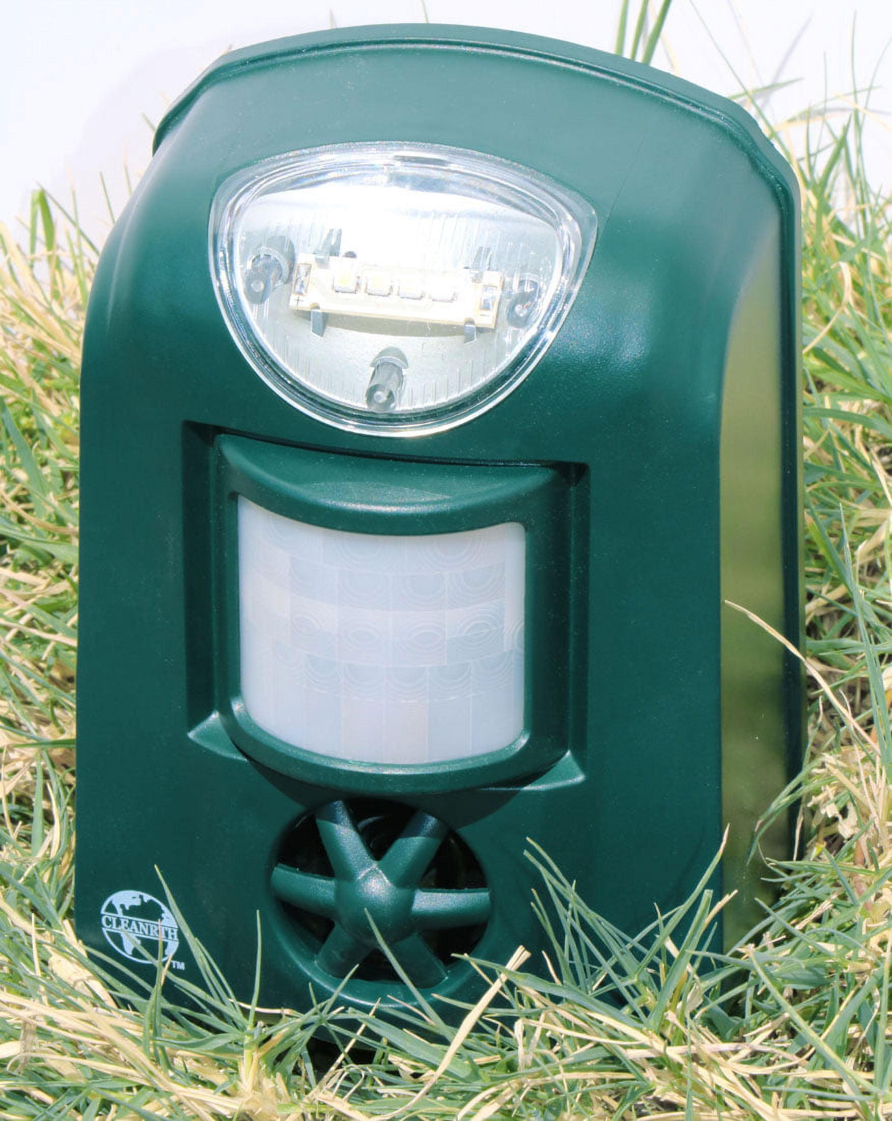 CLEANRTH TSBR610 Advanced Sonic/Ultrasonic Bird Repeller w/Triple Scan Technology