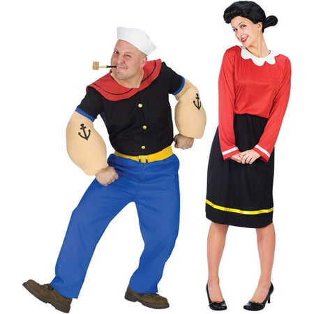 Popeye and Olive Oyl Costume Value Bundle