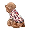 thumbnail image 2 of Yiaed Rocket Pattern Print Dog Hoodie Security Pet Dog Costume Pets Dog Hoodie Sweatshirt with Pocket for Small Dogs-Large, 2 of 5