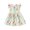 Green, variant on Aojekbee Baby Girls Princess A-Line Dress Casual Farm Chick Print Ruffles Summer Dress for Beach Party Cute Clothes