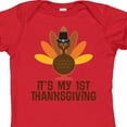 thumbnail image 4 of Inktastic My 1st Thanksgiving Turkey Boys or Girls Baby Bodysuit, 4 of 5