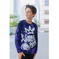 thumbnail image 2 of Marvel Avengers Black Panther Big Boys Long Sleeve T-Shirt Little Kid to Big Kid, 2 of 5
