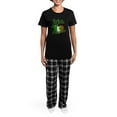 thumbnail image 4 of CafePress - Irish Princess Women's Dark Pajamas - Women's Short Sleeve Print T-Shirt and Pants Dark Cotton Pajama Set, 4 of 7