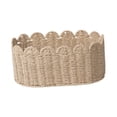thumbnail image 3 of Cesta de almacenamiento tejida, práctica caja organizadora multiusos para decoración del hogar Grande, 3 of 9