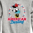 thumbnail image 3 of Disney - American Darling Minnie - Toddler & Youth Crewneck Fleece Sweatshirt, 3 of 5