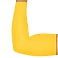thumbnail image 6 of HDE Arm Sleeves for Men Women, Compression Sleeve Arm UV Protection Basketball Baseball Football Yellow - L, 6 of 6