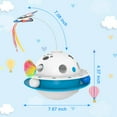 thumbnail image 6 of ZZHY Direct 3-in-1 Interactive Cat Toy with Fluttering Butterfly, Ambush Feather & Balls - Automatic Electric Tumbler, Dual Power, Auto on/off for Indoor Cats, 6 of 8