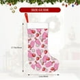 thumbnail image 4 of Naloa Strawberry Popsicle Christmas Stockings Decorations, Xmas Ornaments, DIY Personalized Farmhouse Decor for Home Family Party Tree, 4 of 7