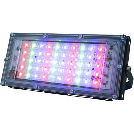 LINLIN LED Floodlight Outdoor, Super Bright 5000LM Outdoor Security Lights, IP66 Waterproof Flood Lighting Wall Light for Garage Patio Backyard