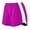 Power Pink/White/Black, variant on Augusta Sportswear Women's Standard Ladies Pulse Junior Fit Activewear Team Shorts, Maroon/White/Black, Medium