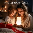thumbnail image 4 of ROSHWEY Remote Control Night Light, Dimmable LED Touch Light, 13 Rgb Colors & 5 Brightness & 4 Timing Night Lamp for Bedroom, Portable Table Lamps for Baby Nursery/Bathroom/Living Room, 4 of 7