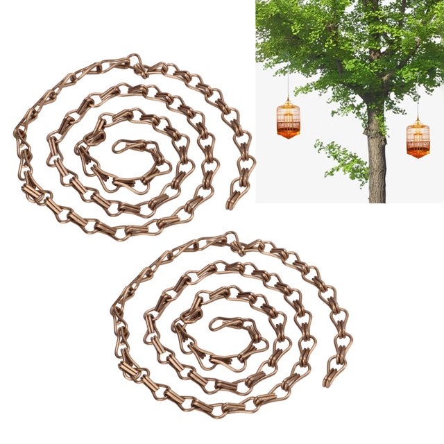 Aluminum Chain, Easy Installation Material Features Package Quantity Hanging Chain For Wind Chimes For Flowerpot For Bird Feeders