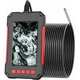 thumbnail image 1 of Endoscopio industrial, cámara de inspección digital HD de 1080P, pantalla de 4,3", cámara tipo serpiente impermeable de 5,5 mm, con 6 luces LED, batería de 2600 mAh, cable semirrígido de 10, 1 of 5