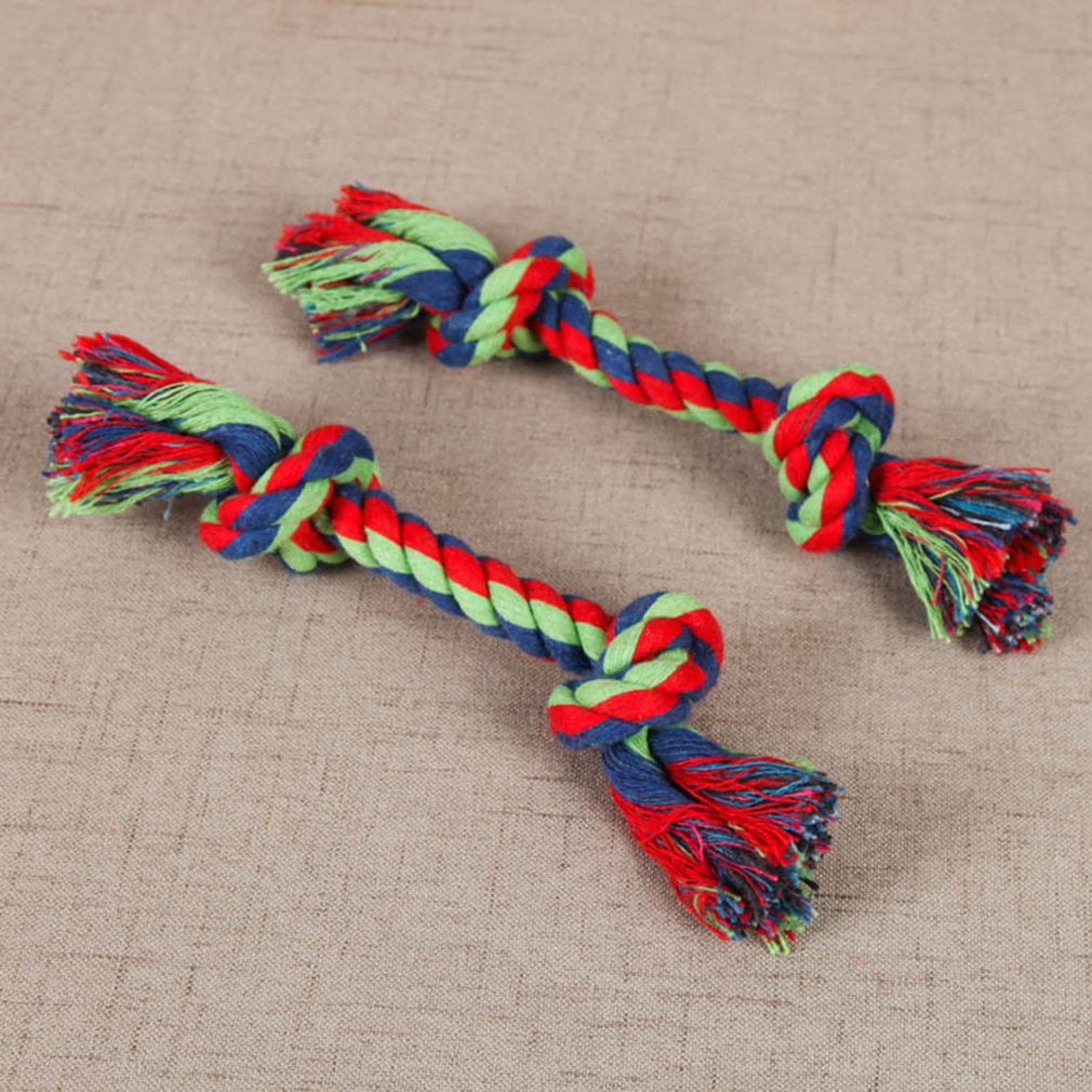 Pet Toy Cotton Rope Knot Rope Toy Small Dog Training Interactive Knot
