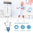 thumbnail image 5 of 2 in 1 Baby Door Jumper, Adjustable Strap and Seat for 6-24 Months Infant Toddler, Blue, 5 of 8